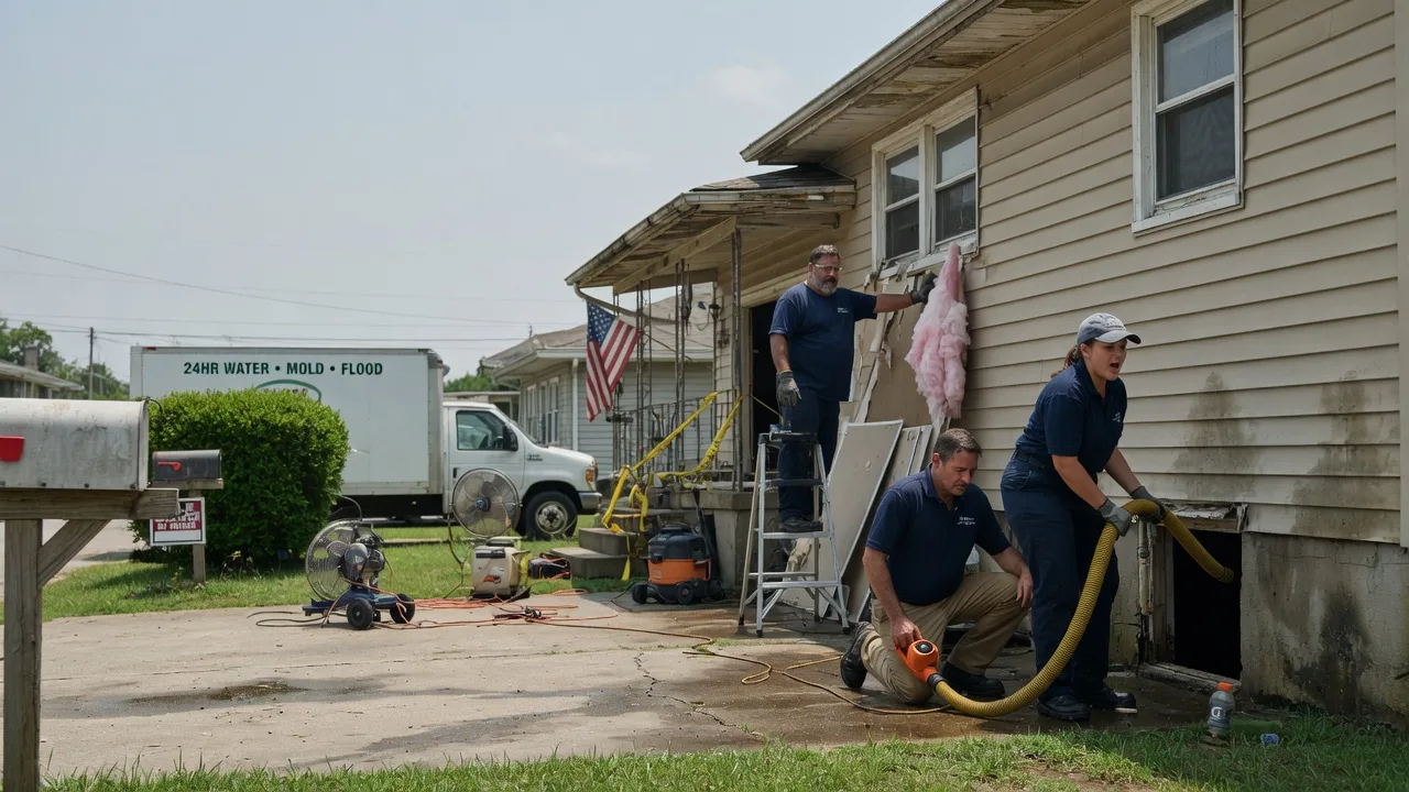 Water Damage Repair in Busby, MT near me